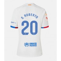Moški Nogometni dresi Barcelona Sergi Roberto #20 Gostujoči 2023-24 Kratek Rokav